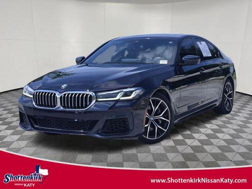 Carbon Black Metallic 2021 BMW 530 530i