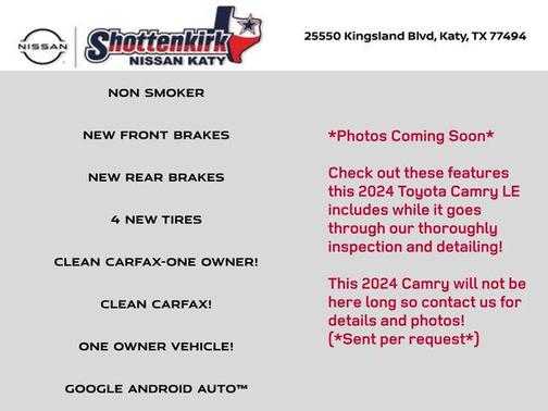 2024 Toyota Camry LE