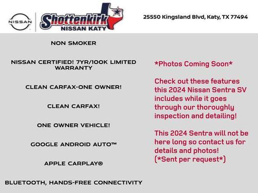 2024 Nissan Sentra SV