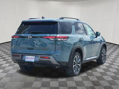 Baltic Teal 2026 Nissan Pathfinder Platinum