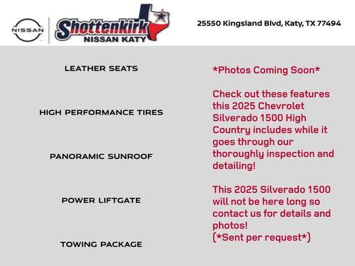 2025 Chevrolet Silverado 1500 High Country