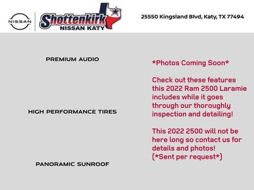 2022 RAM 2500 Laramie Mega Cab 4x4 6'4' Box