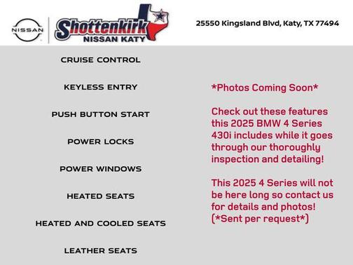 2025 BMW 430 Gran Coupe i