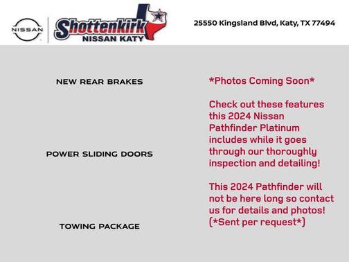 Boulder Gray Pearl 2024 Nissan Pathfinder Platinum FWD