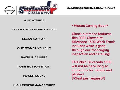 2021 Chevrolet Silverado 1500 WT