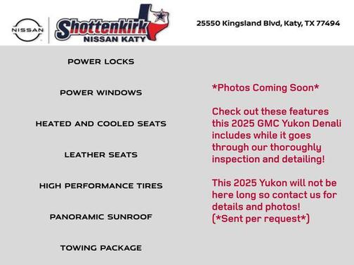 2025 GMC Yukon Denali