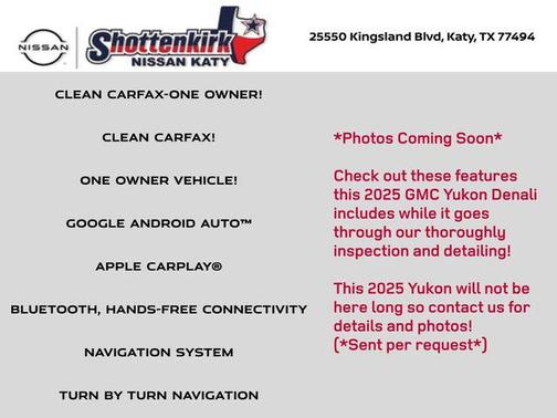 2025 GMC Yukon Denali