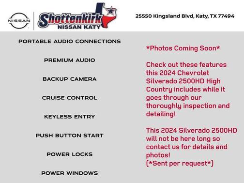 2024 Chevrolet Silverado 2500 High Country