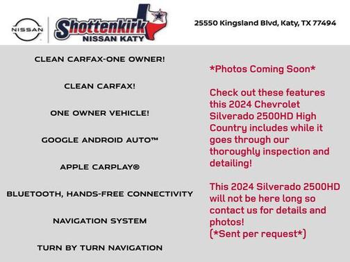 2024 Chevrolet Silverado 2500 High Country