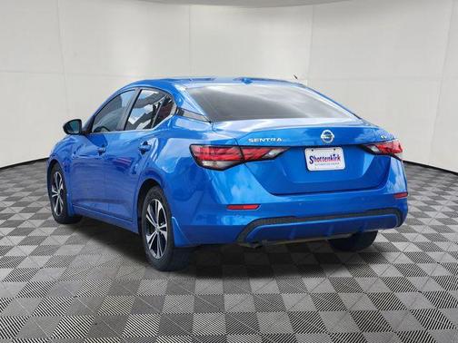 Electric Blue Metallic 2022 Nissan Sentra SV