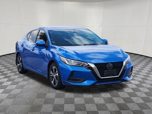 Electric Blue Metallic 2022 Nissan Sentra SV