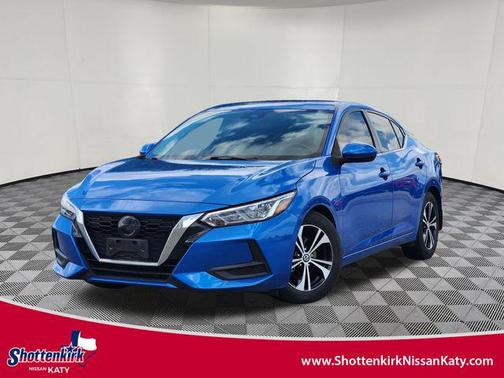 Electric Blue Metallic 2022 Nissan Sentra SV