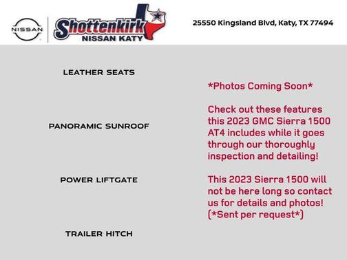 2023 GMC Sierra 1500 AT4