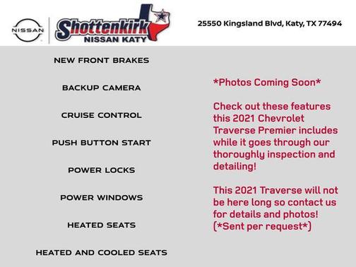 2021 Chevrolet Traverse Premier