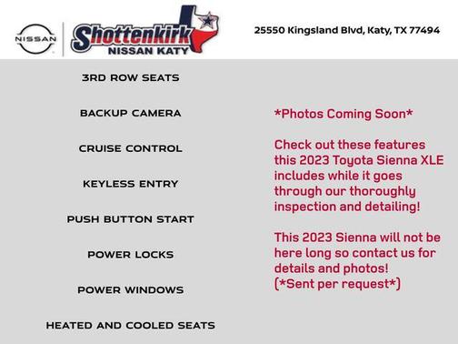 2023 Toyota Sienna XLE