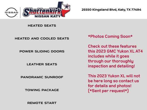 2023 GMC Yukon XL 4WD AT4