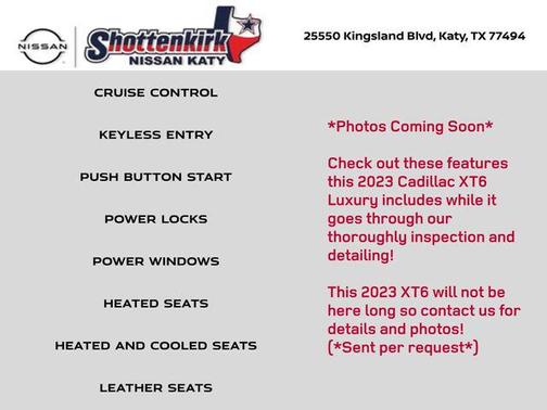 2023 Cadillac XT6 Luxury FWD