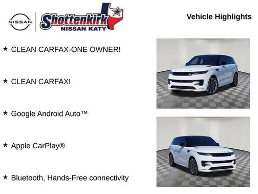 2023 Land Rover Range Rover Sport SE