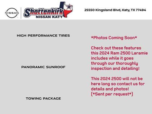 2024 RAM 2500 Laramie Crew Cab 4x4 6'4' Box