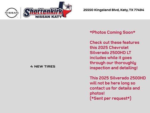 2025 Chevrolet Silverado 2500 LT