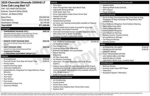 2025 Chevrolet Silverado 2500 LT