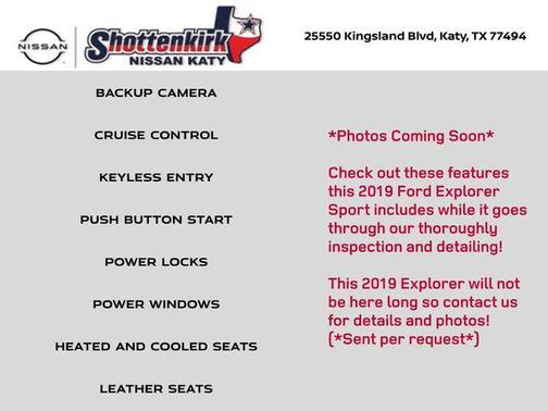 2019 Ford Explorer Sport