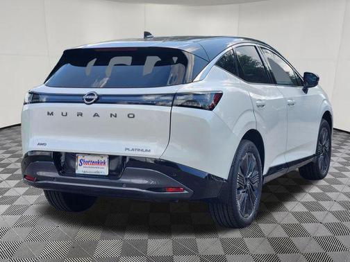Everest White Pearl/Black 2026 Nissan Murano Platinum