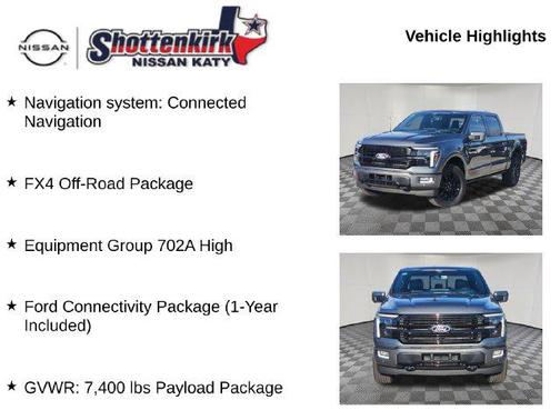 Gray Metallic 2026 Ford F-150 Platinum