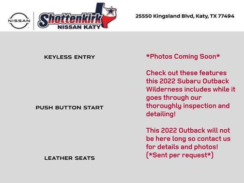 2022 Subaru Outback Wilderness