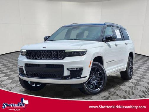 Bright White Clearcoat 2025 Jeep Grand Cherokee L Summit