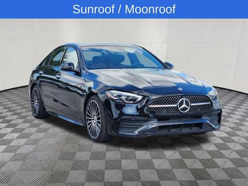 Black 2023 Mercedes-Benz C-Class Sedan