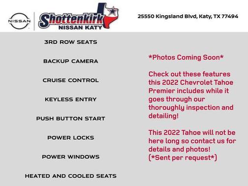 2022 Chevrolet Tahoe Premier