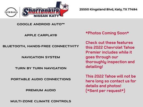 2022 Chevrolet Tahoe Premier