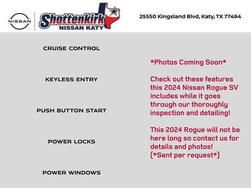 2024 Nissan Rogue SV