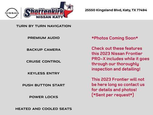 2023 Nissan Frontier PRO-X