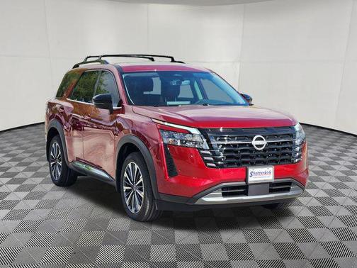 Scarlet Ember Tintcoat 2026 Nissan Pathfinder Platinum