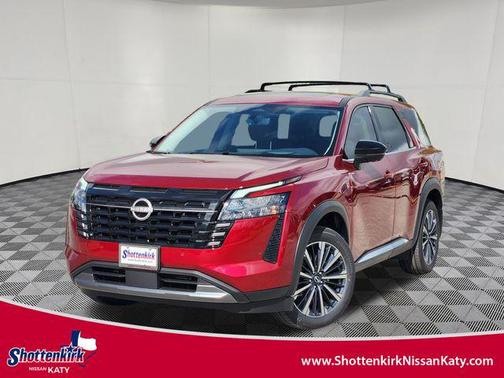 Scarlet Ember Tintcoat 2026 Nissan Pathfinder Platinum