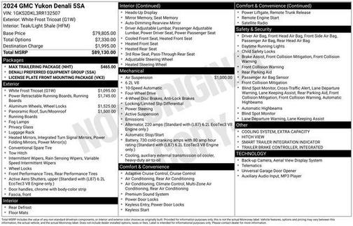 2024 GMC Yukon Denali