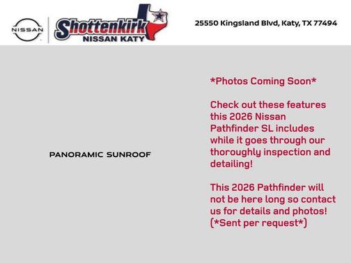 2026 Nissan Pathfinder SL