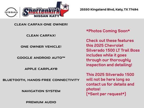 2025 Chevrolet Silverado 1500 LT Trail Boss