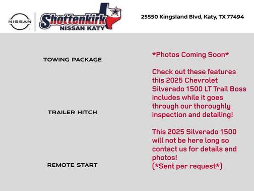 2025 Chevrolet Silverado 1500 LT Trail Boss