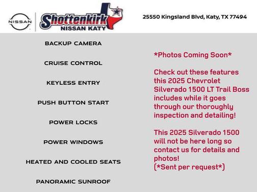 2025 Chevrolet Silverado 1500 LT Trail Boss