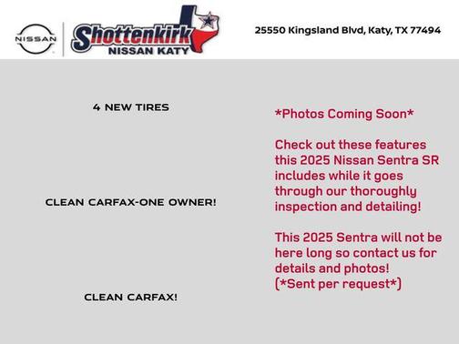 2025 Nissan Sentra SR