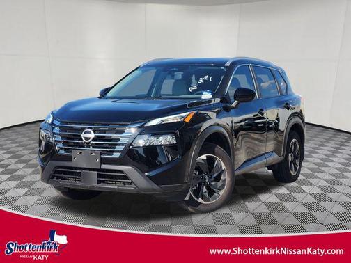 Super Black 2025 Nissan Rogue SV