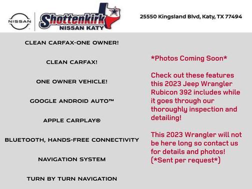 2023 Jeep Wrangler Rubicon 392