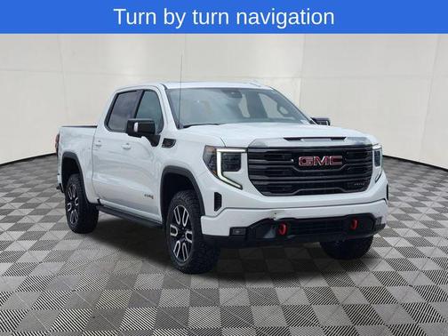 Summit White 2024 GMC Sierra 1500 AT4