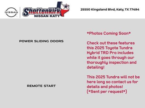 2025 Toyota Tundra Hybrid TRD Pro