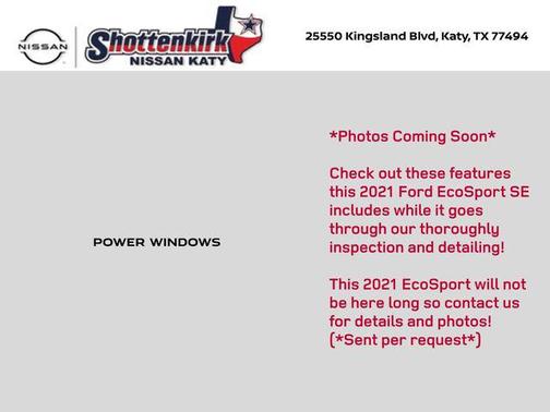 2021 Ford EcoSport SE