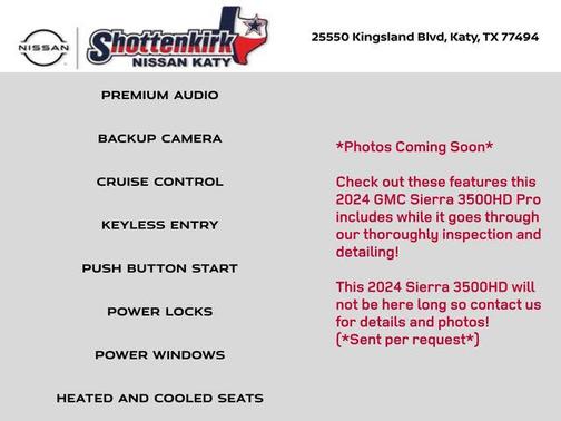 2024 GMC Sierra 3500 Base