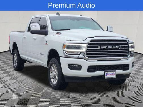 Bright White Clearcoat 2024 RAM 2500 Laramie Crew Cab 4x4 6'4' Box